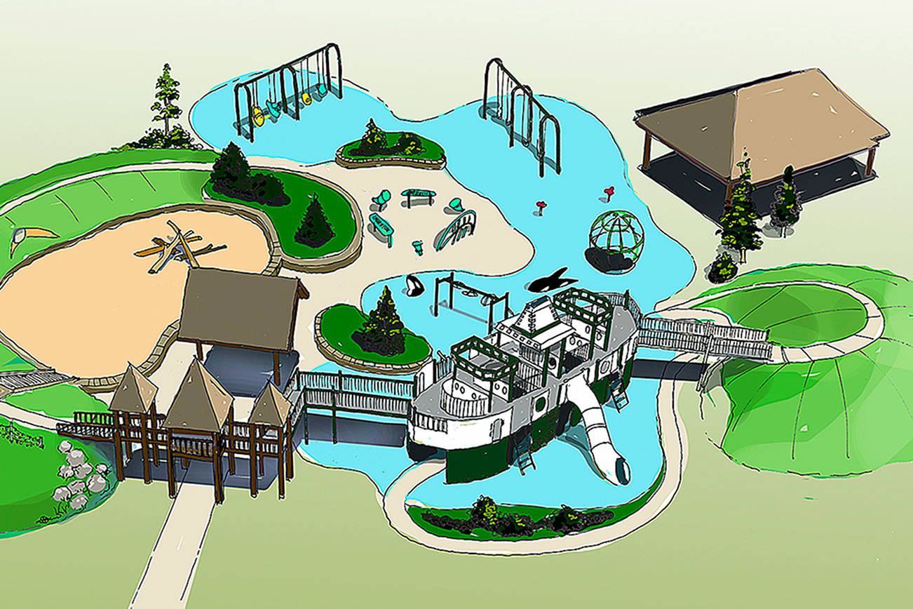 Setting a course for fun: Park renovation may include ferry boat play structure