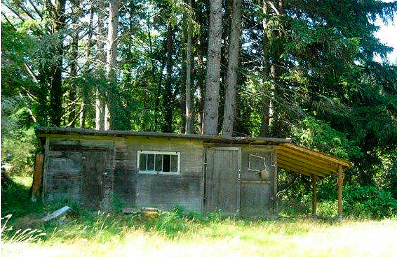 The shed/well house on Councilwoman Rasham Nassar’s property before it was rebuilt. (Photo courtesy of the city of Bainbridge Island)