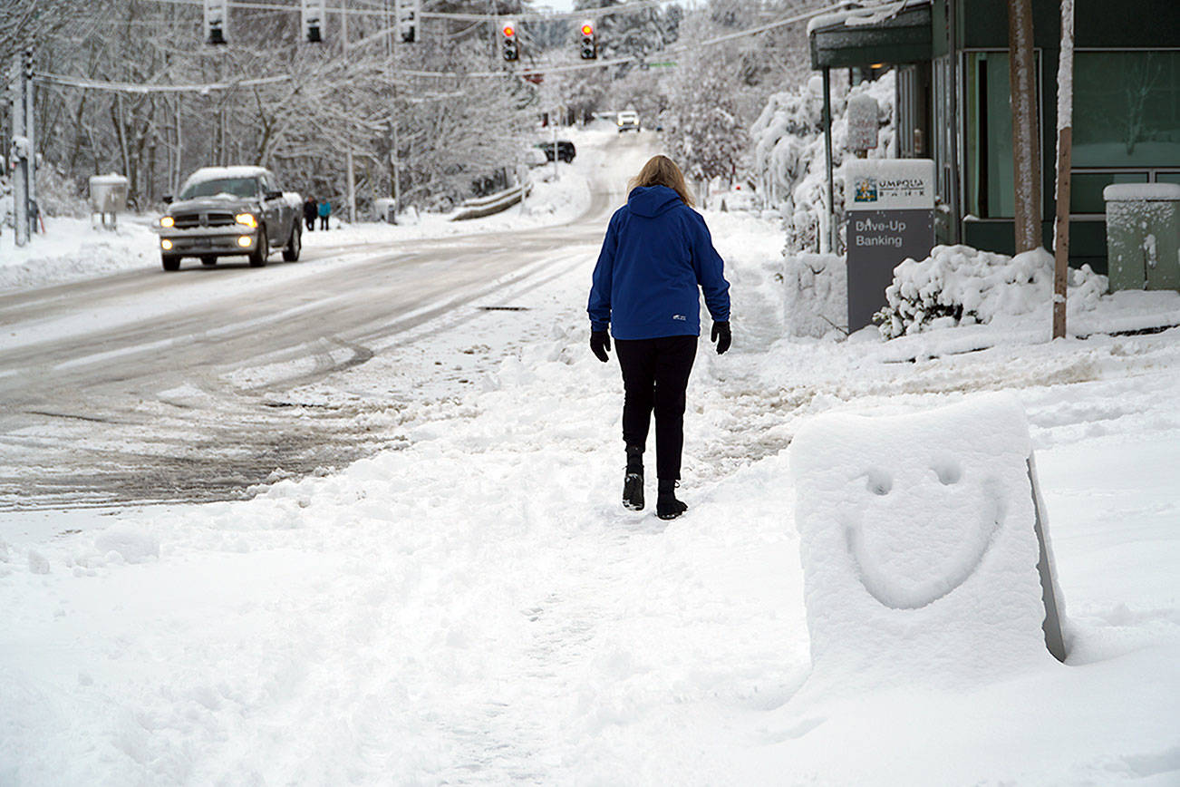 UPDATE | Power restored for most on Bainbridge, but more snow is coming