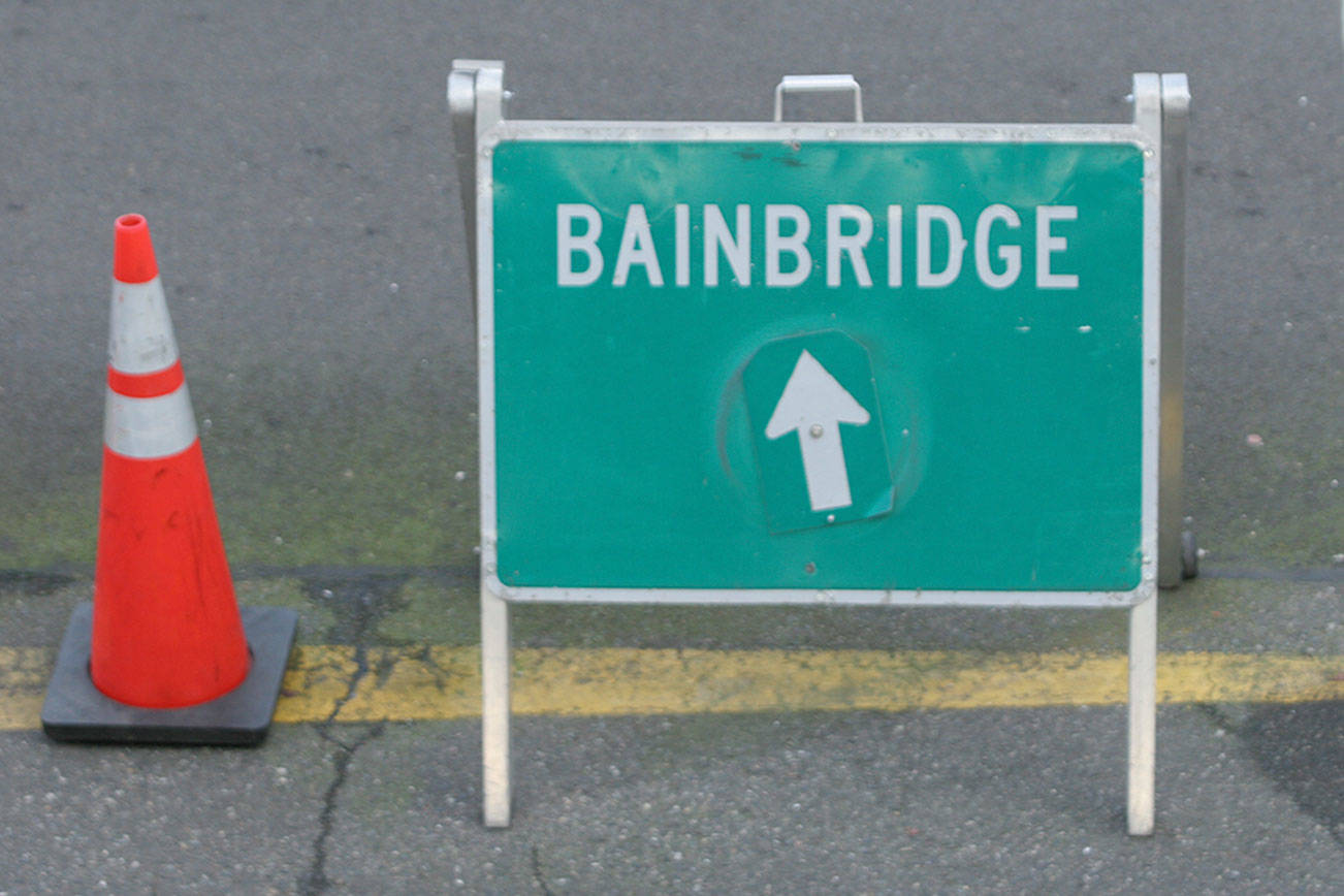 Repairs keep Bainbridge ferry at dock