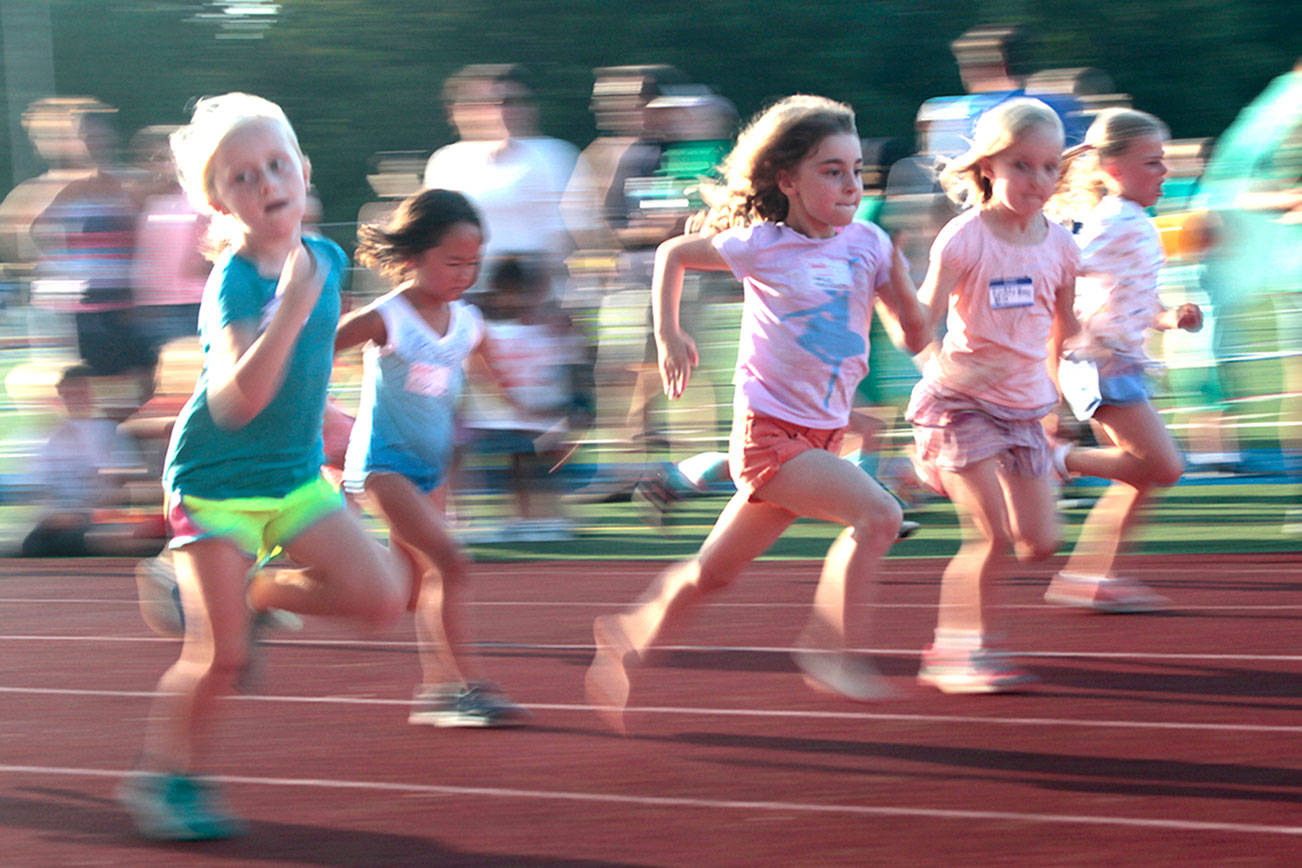 Penultimate Kiwanis community track meet sees slew of close races