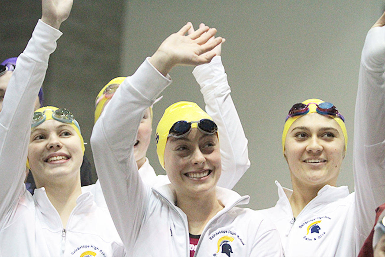 Spartan girls swimming & diving team at State | Photo gallery