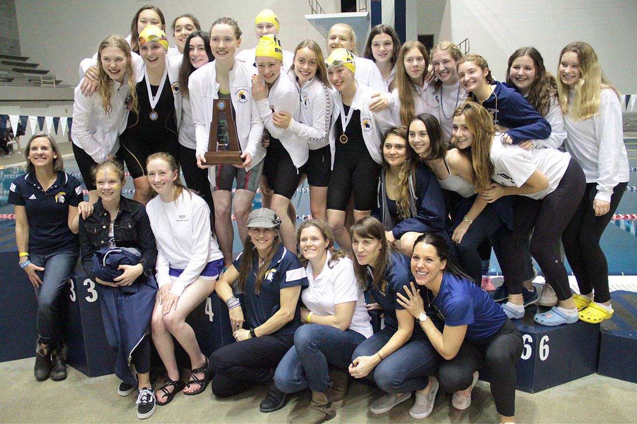 Spartan girls swimming & diving team at State, Part III | Photo gallery