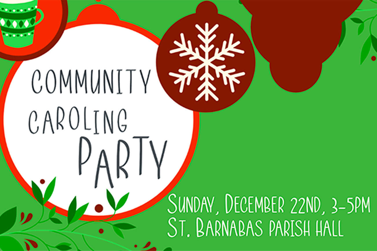 Community caroling party coming to St. Barnabas Episcopal Church