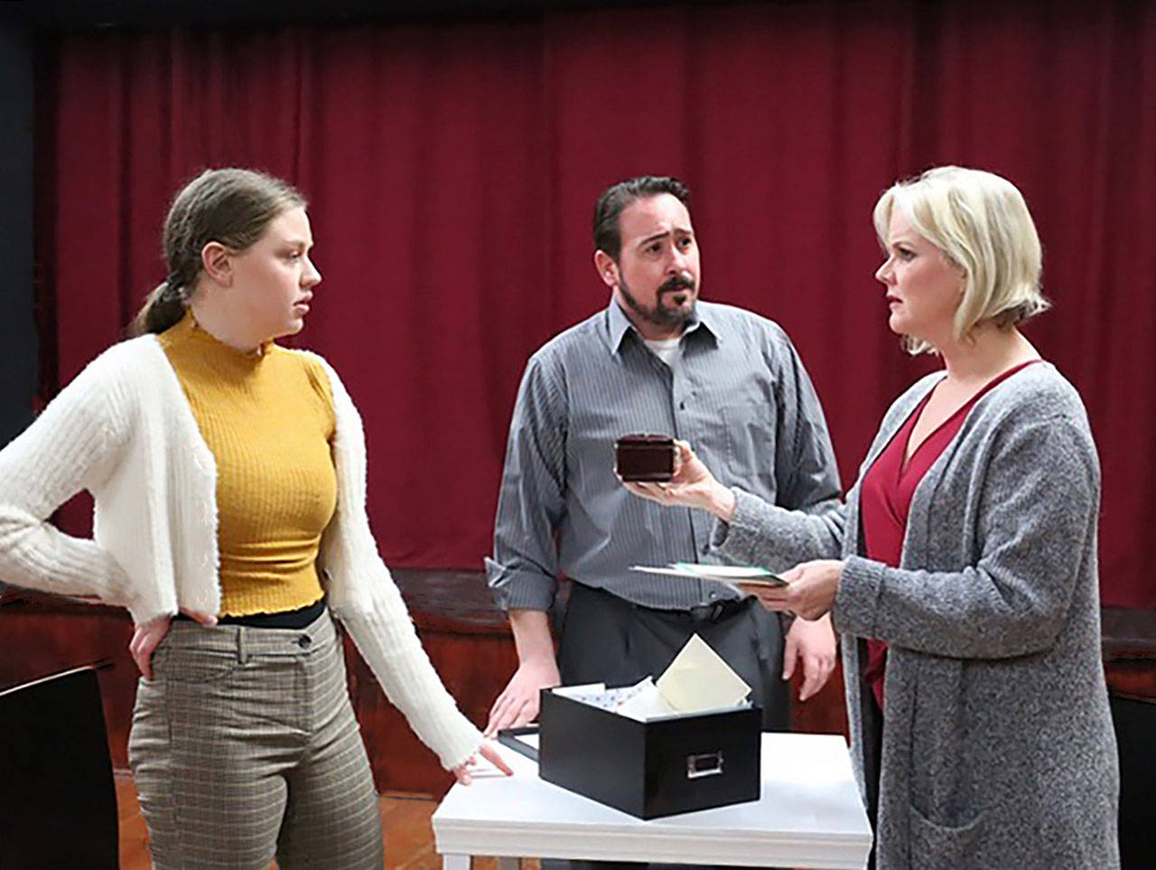 Jennifer Hodges photo | “Next to Normal,” the latest offering from Bainbridge Island’s Lesser Known Players, opens Friday, Jan. 24 at Rolling Bay Hall.