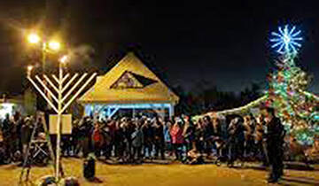 Chabad ceremony on Bainbridge Island.