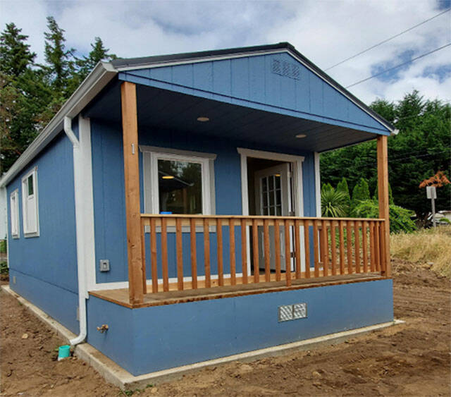 Fern Studios are tiny homes with a small kitchen, bathroom, closet and open loft area. Courtesy Photo