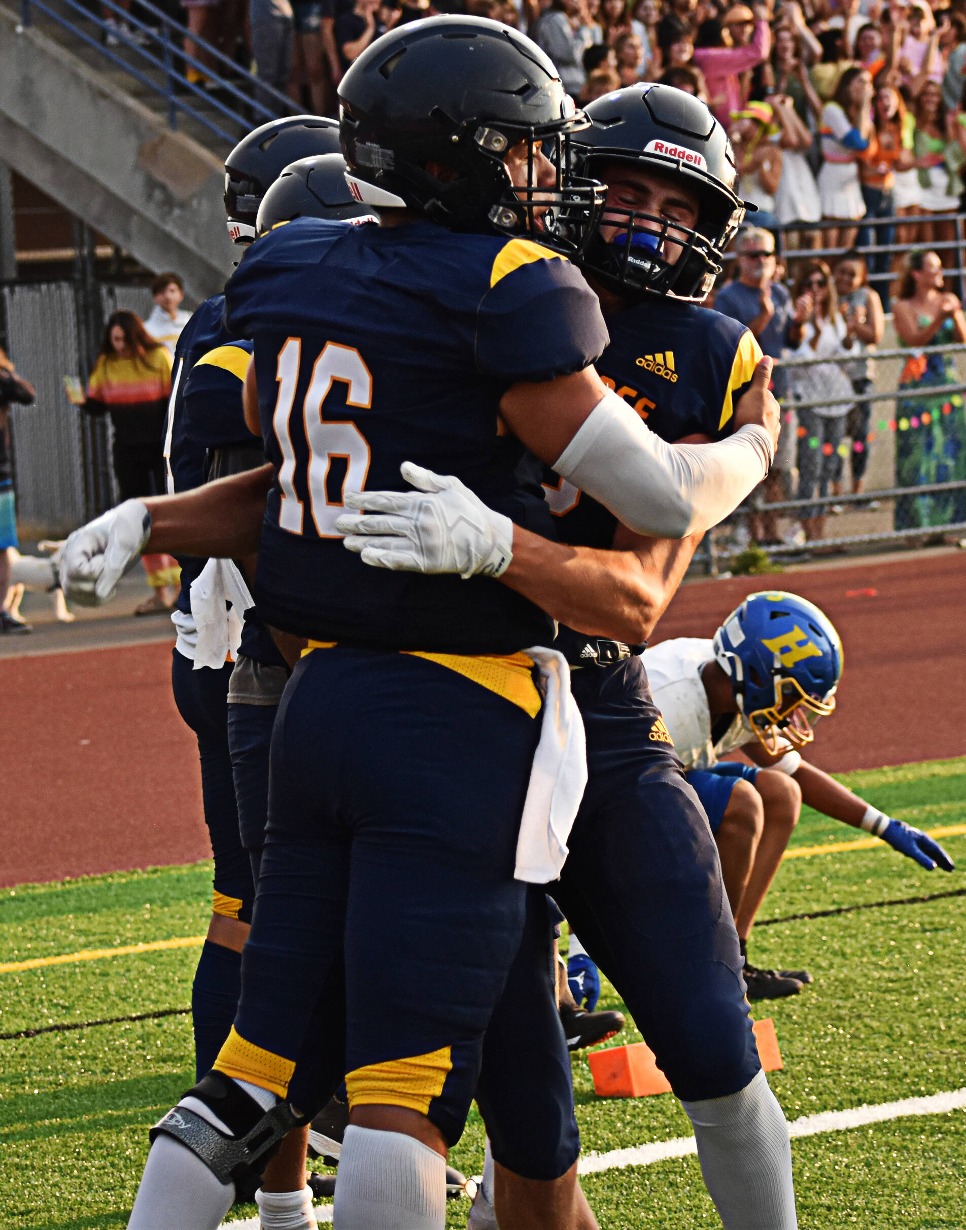 Bainbridge's Jack Grant will look to lead the Spartans past Port Angeles this week. Nicholas Zeller-Singh/Kitsap News Group