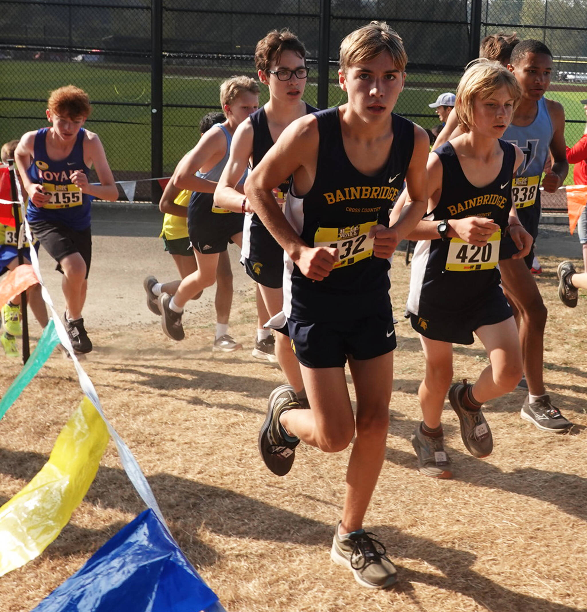 Bainbridge boys team finished sixth out of 47 teams in the silver division.
The Bainbridge boys team finished sixth out of 47 teams in the silver division.