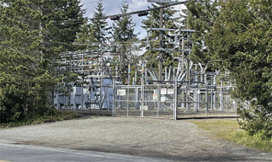 The Port Madison substation. PSE courtesy photo