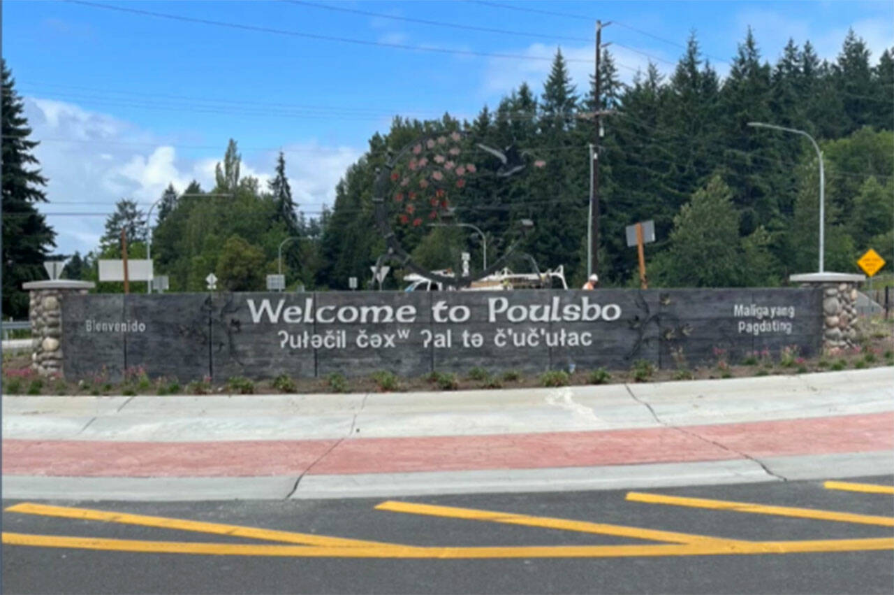 The long-awaited Johnson Parkway project south of Poulsbo is finally finished. City of Poulsbo courtesy photo