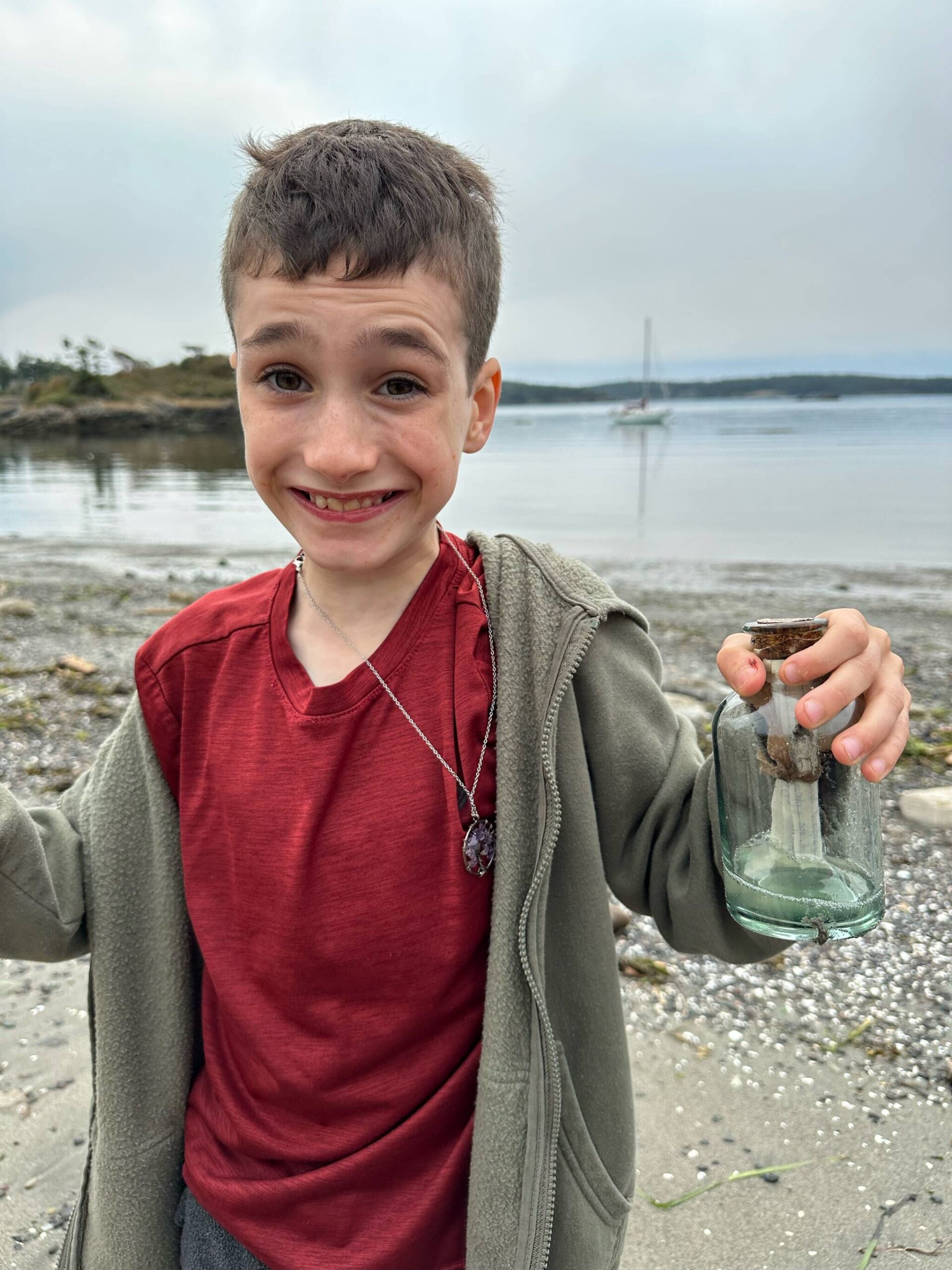 A family finds the message in British Columbia.