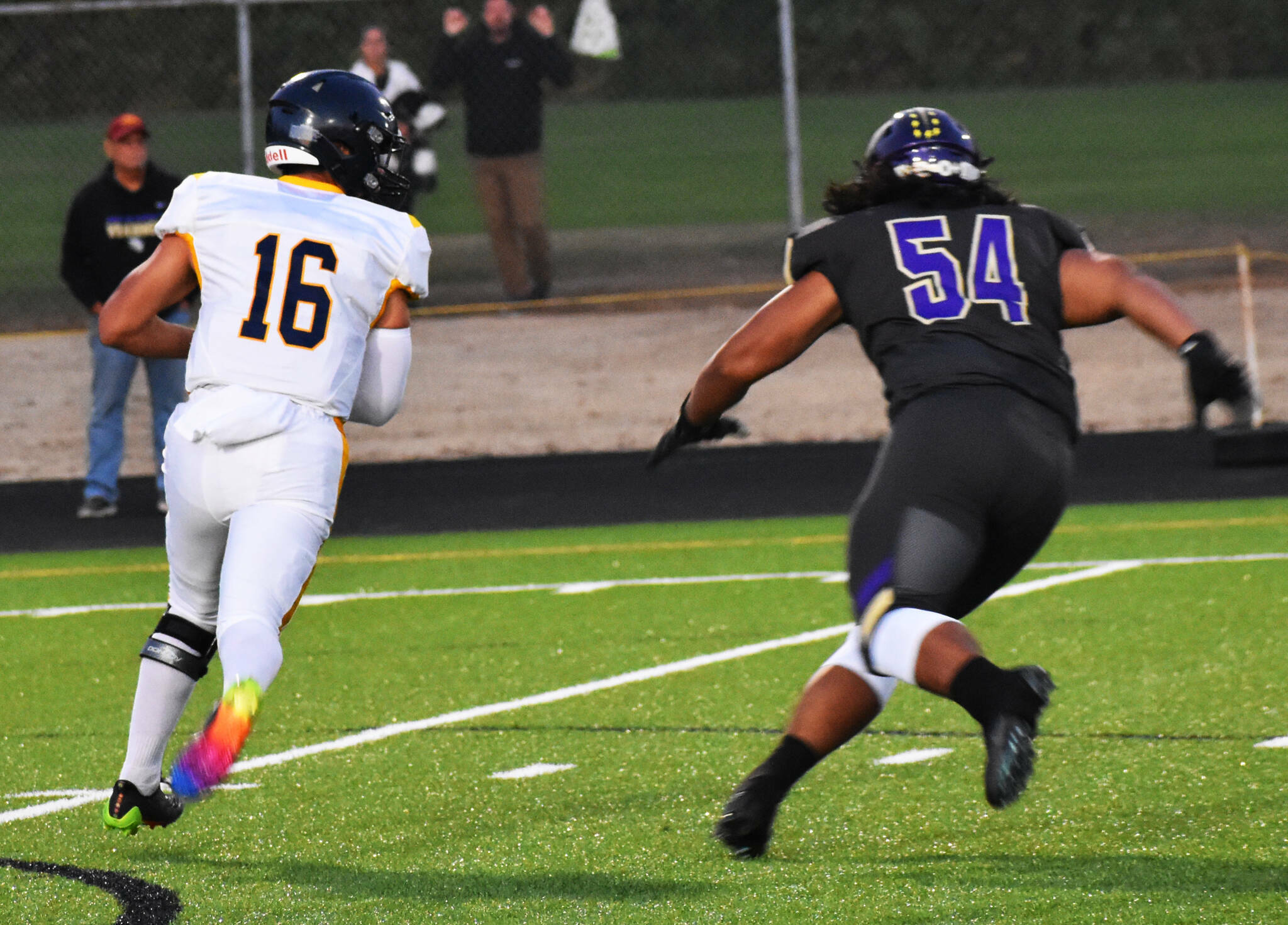 File Photo
Bainbridge and North Kitsap are on the road in week one of the high school football season.