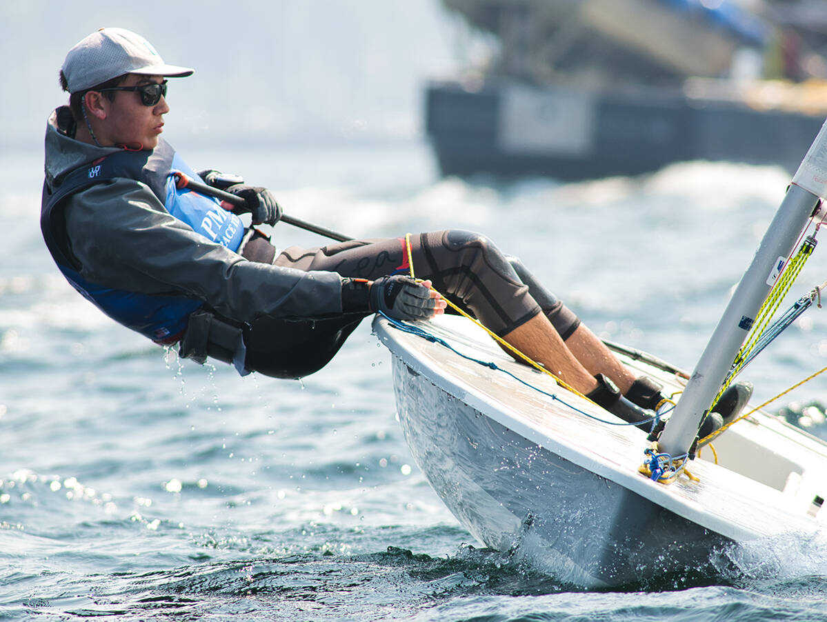 Joseph Tappen heads to nationals in the ILCA-class 7 sailing division.