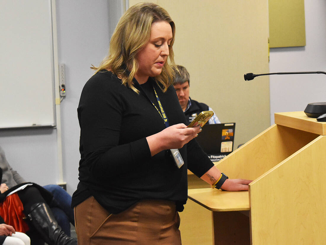 Ordway teacher Erin Graham expresses her beliefs on potential school closures.