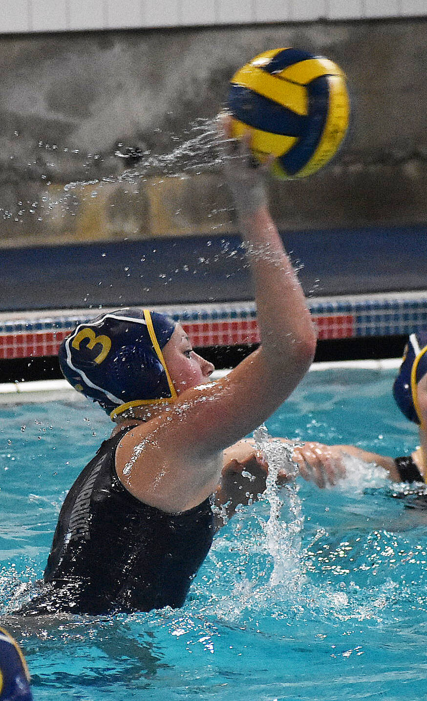 Ilana Gonzales of Bainbridge scores against Gig Harbor.