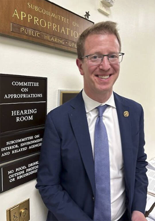 Mike De Felice/Kitsap News Group
U.S. Rep. Derek Kilmer is putting the pedal to the metal during his final months in office.