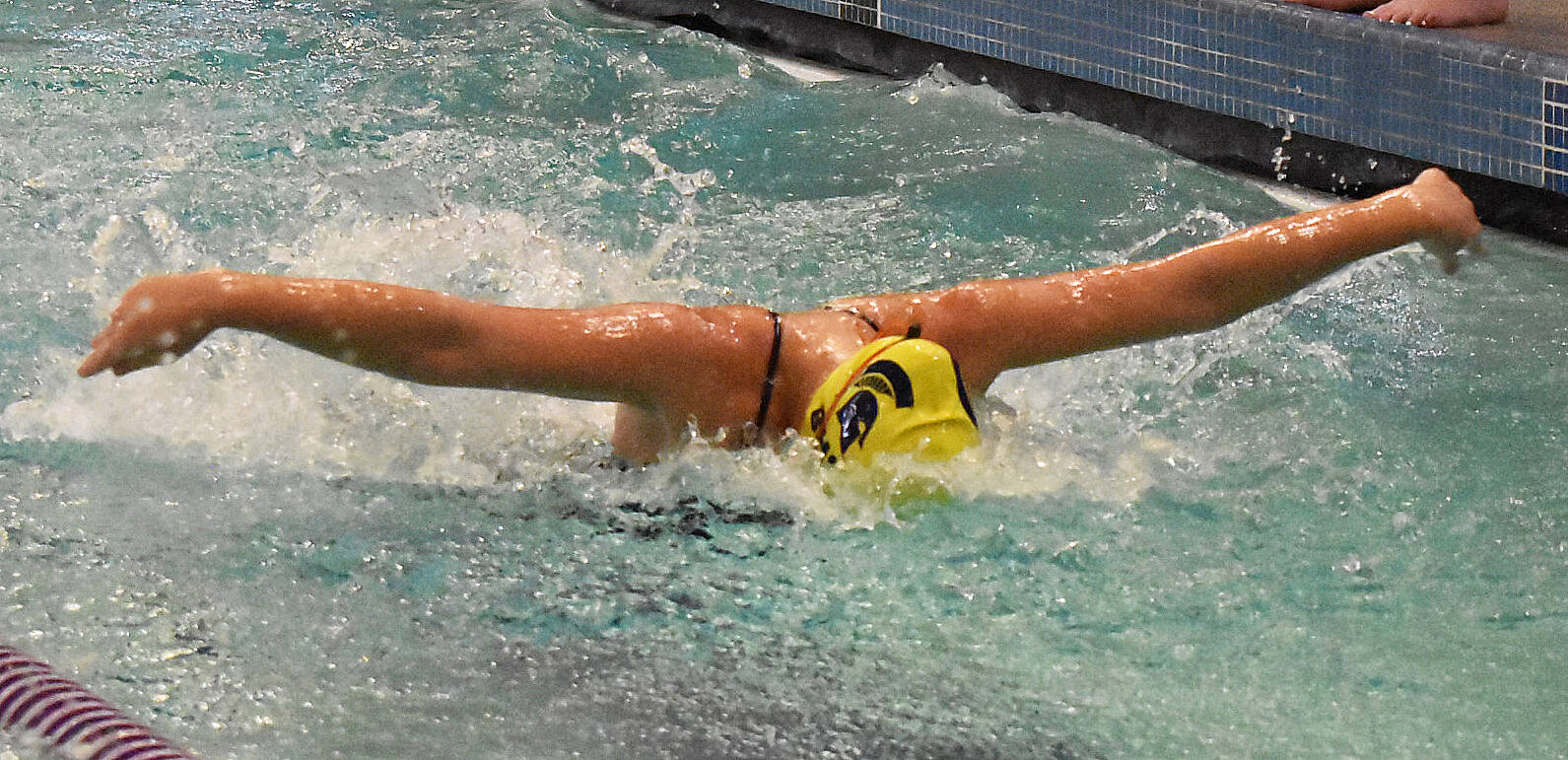 Bainbridge girls swim finishes seventh in state.