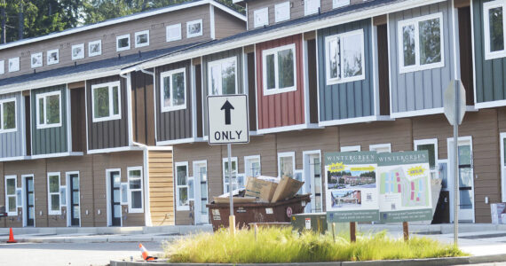 Steve Powell/Kitsap News Group photos
Developments that include affordable housing like this one at Wintergreen and another one on Madison Avenue remain a top priority for the Bainbridge Island City Council.