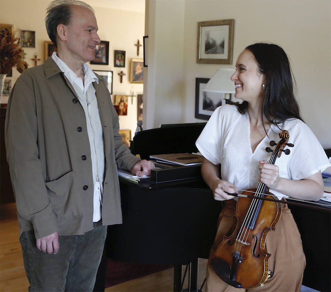 Stoyanovich courtesy photo
Patrick and Sophia Stoyanovich create music together.