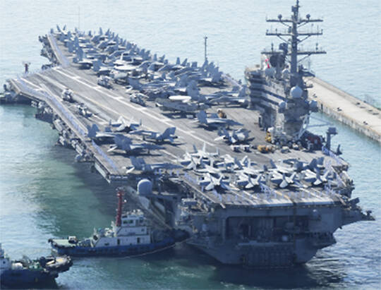 Navy Times courtesy photo
The aircraft carrier USS Ronald Reagan will have a new homeport in Bremerton.