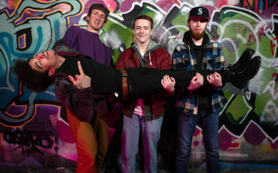 Civil Rebellion courtesy photos
All four band members pose during a promotional shoot.