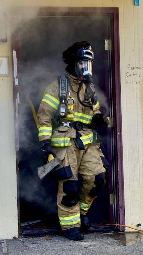 BIFD courtesy photo
Carol Mezen has come a long way from her days as a student in the fire academy, transforming into a valuable mentor to new female recruits.