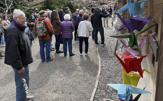 File photo
The visitors will be going to the Japanese American Exclusion Memorial and other locales on Bainbridge.