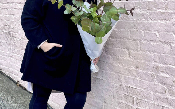 BISD courtesy photo
Alex Ford poses with a bouquet of foliage.