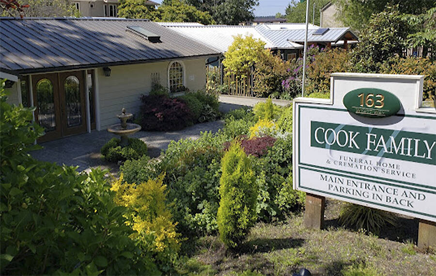 Cook funeral home courtesy photo
The only funeral home on Bainbridge Island had hoped to have a crematorium here.