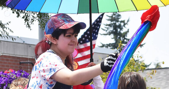 File photo
Bainbridge Pride hosts a float at the 4th of July parade.