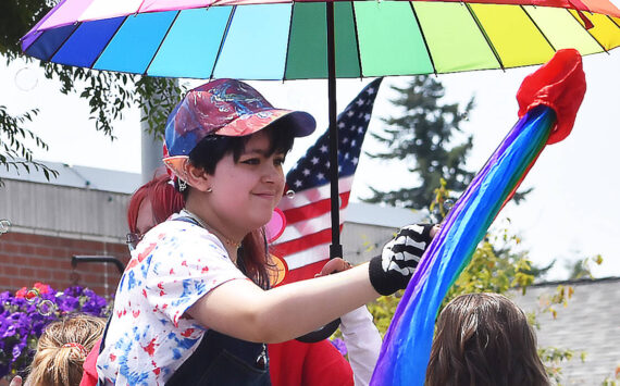 File photo
Bainbridge Pride hosts a float at the 4th of July parade.