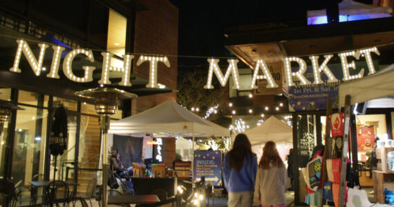 Molly Hetherwick/Kitsap News Group photos
Attendees were greeted by a warmly lit Night Market.