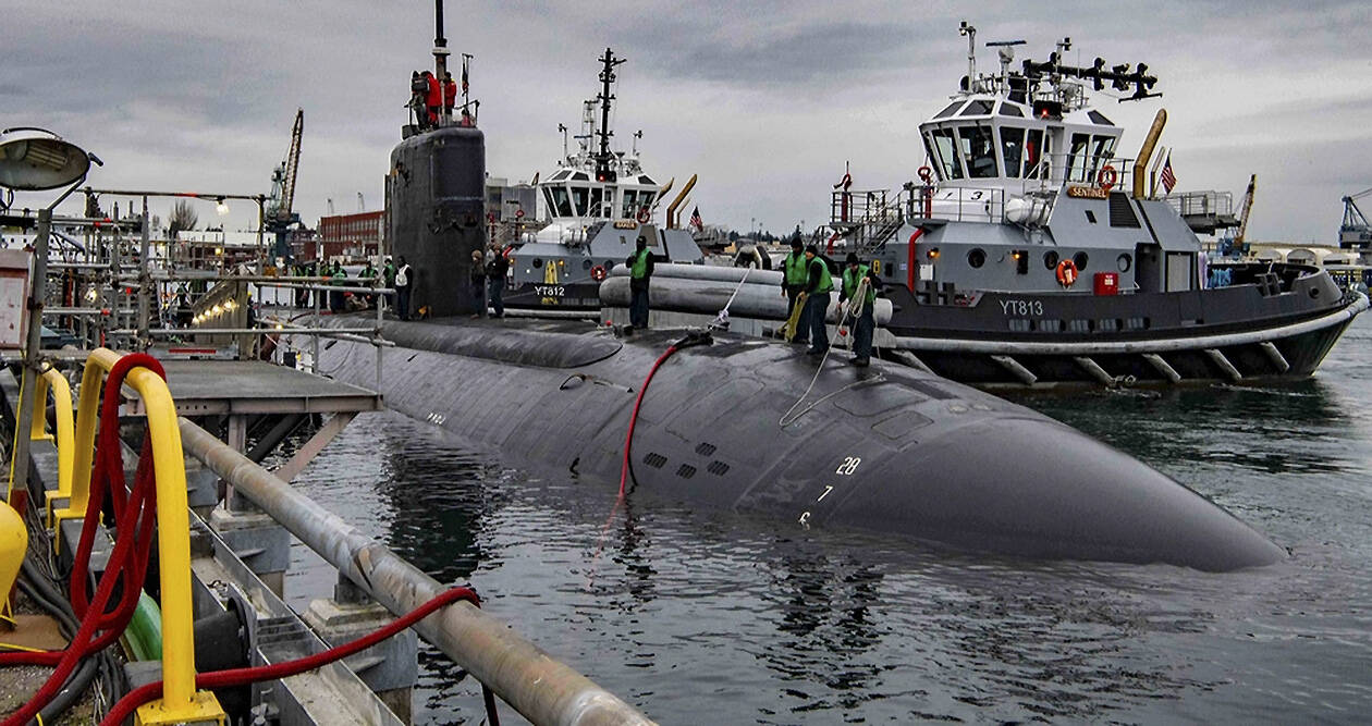 Lt. Zachary Anderson courtesy photo
The USS Topeka, a 362-foot-long submarine, has supported naval operations across the Indo-Pacific region for over 35 years.