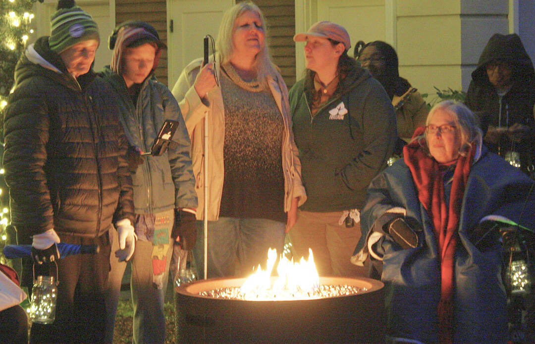 The event attracted attendees who use various mobility aids, including wheelchairs and white canes for visual impairment.